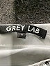 Grey Lab Los Angeles 100% Polyester Metallic Silver Formal Skirt Size M - photo 4