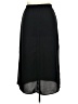 Fourteenth Place 100% Polyester Solid Black Casual Skirt Size L - photo 2