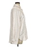 Shein Animal Print Ivory Long Sleeve Blouse Size XL - photo 4