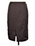 Rene Lezard 100% Polyester Solid Brown Casual Skirt Size EU 34 / US 4 - photo 2