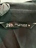Zara Solid Black Long Sleeve Button-Down Shirt Size M - photo 7