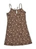 Lily Bleu Animal Print Brown Dress Size 7 - photo 1