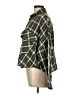 Bucketlist Plaid Green Long Sleeve Blouse Size L - photo 5