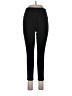 Three Dots Solid Black Active Pants Size L - photo 1