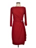 Chaps Solid Red Cocktail Dress Size XS - photo 1