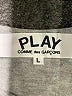 Play Comme Des Garçons Hearts Gray Short Sleeve T-Shirt Size L - photo 14