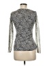 Junee Silver Long Sleeve Top Size M - photo 2