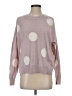 T Tahari Polka Dots Pink Pullover Sweater Size S - photo 1
