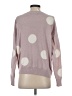 T Tahari Polka Dots Pink Pullover Sweater Size S - photo 2
