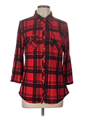 Eden & Olivia 3/4 Sleeve Blouse (view 1)