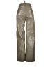PacSun 100% Polyurethane Metallic Silver Gray Casual Pants Size 23 waist - photo 2