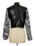 RACHEL Rachel Roy Metallic Black Jacket Size L - photo 2