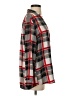 Gianni Bini 100% Polyester Plaid Red Long Sleeve Blouse Size S - photo 4