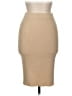 Aster Solid Tan Ivory Casual Skirt Size M - photo 1