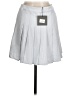 Le Lis 100% Polyester Houndstooth Gray Casual Skirt Size M - photo 2