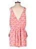 Aqua 100% Polyester Pink Casual Dress Size M - photo 2
