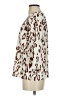 Unbranded 100% Polyester Animal Print Ivory 3/4 Sleeve Blouse Size S - photo 5