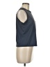 Unbranded Gray Blue Sleeveless T-Shirt Size M - photo 4