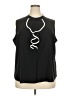 Assorted Brands Black Sleeveless Blouse Size 2X (estimated) - photo 1