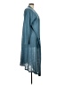 Lularoe Teal Kimono Size L - photo 4