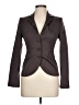 Rene Lezard 100% Polyester Solid Brown Blazer Size 34 waist - photo 1
