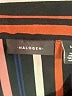 Halogen 100% Polyester Stripes Black Long Sleeve Blouse Size XXL - photo 7