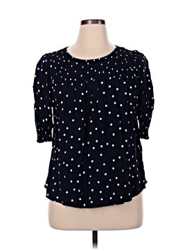 Terra & Sky Short Sleeve Blouse