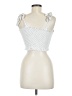 LA Hearts 100% Rayon White Sleeveless Top Size M - photo 2