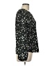 Emery Rose 100% Polyester Black Long Sleeve Blouse Size L - photo 4