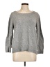 Lily Star Metallic Gray Pullover Sweater Size M - photo 1