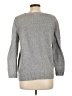Lily Star Metallic Gray Pullover Sweater Size M - photo 2