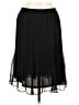 misook 100% Polyester Solid Black Formal Skirt Size L - photo 1