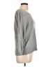 Lily Star Metallic Gray Pullover Sweater Size M - photo 4