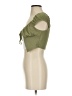 Shein Green Long Sleeve Top Size 2 - photo 5