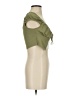 Shein Green Long Sleeve Top Size 2 - photo 4