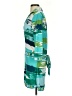 BCBGMAXAZRIA Print Teal Casual Dress Size XXS - photo 5