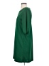 Zara Basic Solid Green Casual Dress Size S - photo 5