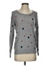 Chaser Stars Gray Pullover Sweater Size S - photo 1