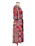 Studio One Paisley Red Casual Dress Size 6 - photo 4