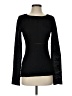BCBGMAXAZRIA Black Long Sleeve Top Size S - photo 1