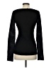 BCBGMAXAZRIA Black Long Sleeve Top Size S - photo 2