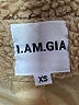 I.AM.GIA 100% Polyester Tan Faux Fur Jacket Size XS - photo 6