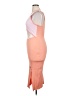 Unbranded Color Block Orange Cocktail Dress Size XL - photo 5