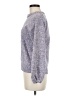J.Crew Tweed Purple Pullover Sweater Size M - photo 5