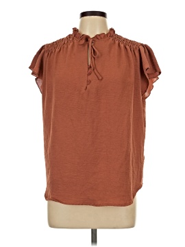 Joie De Vivre Short Sleeve Blouse