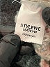 Stylewe 100% Acrylic Color Block Gray Turtleneck Sweater Size 2X - photo 8