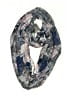 Assorted Brands 100% Polyester Gray Blue Scarf One size - photo 1
