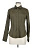 Solutions Green Long Sleeve Button-Down Shirt Size M - photo 1
