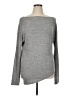 Stella & Dot Solid Gray Pullover Sweater Size XL - photo 1