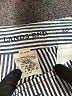 Lands' End 100% Cotton Stripes Gray Blue Casual Pants Size 20 - photo 4